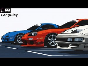 Auto Modellista (Initial D) "Remastered" - LongPlay[4K:60fps - Ultra Graphics] 🔴