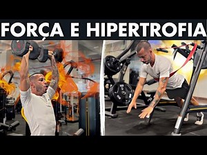 TREINO MONSTRO PRA GANHAR FORÇA E HIPERTROFIAR!