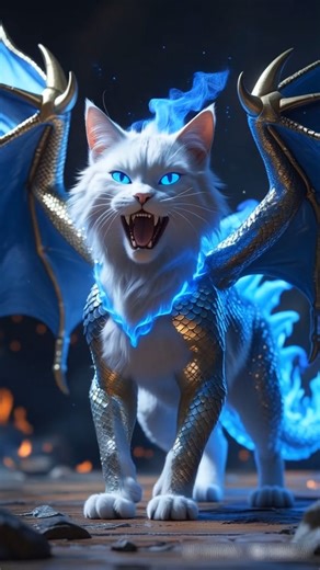 Kitty Turns Into a Dragon?! 🐉😱