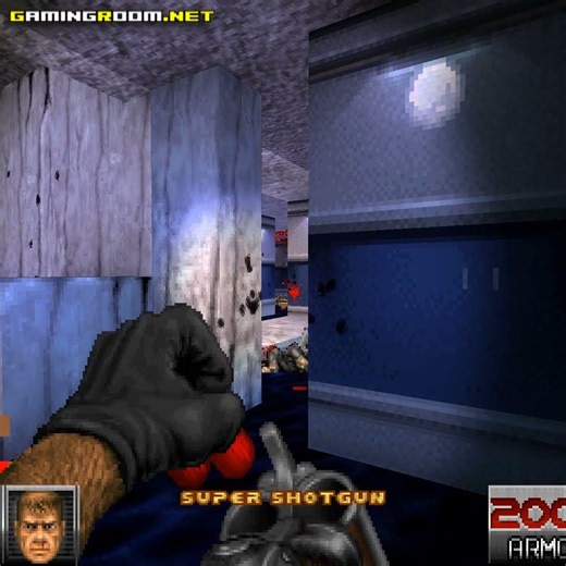 Urban warfare against soldiers in Doom 2 #short #doommods #shorts #doom #gameplay
