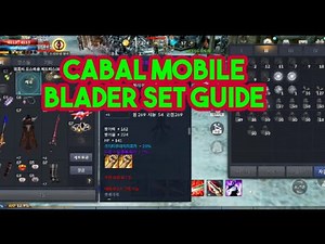 CABAL MOBILE: SUIT UP AND EQUIPMENT SHOWCASE BLADER LVL 139 farm guide