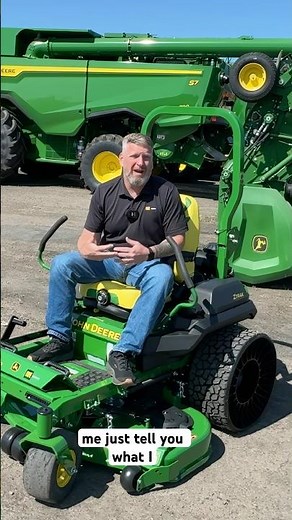 2025 John Deere Z740R - power, precision, comfort built for any yard. #JohnDeere #Z740R