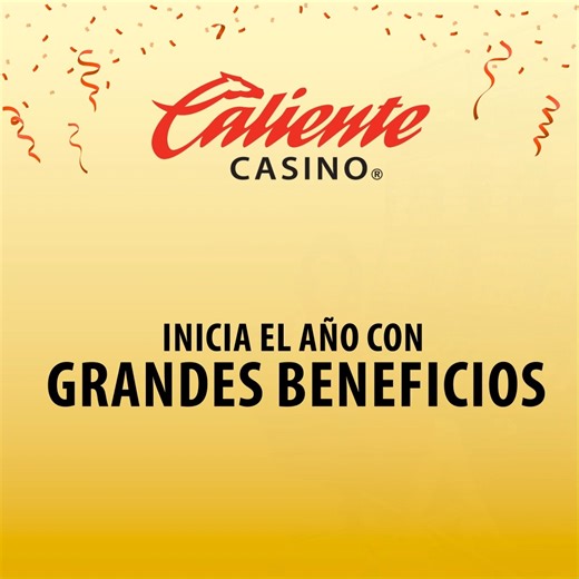 ✨ Inicia el año con grandes beneficios ✨ Del 1 al 18 de enero, tus primeros 50 puntos estelares se duplican en Caliente Casino. 🎰 Juega hoy y maximiza tus recompensas. 🔥 | Caliente Casino