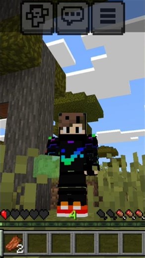 Minecraft Slime Block MLG Clutch 🟢🔥 Insane Bounce Save from Death! #Shorts