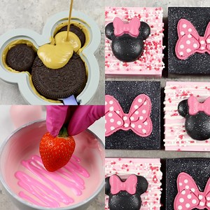 Adorable Minnie Mouse Treats ! 🎀🐭🍓 | Simple