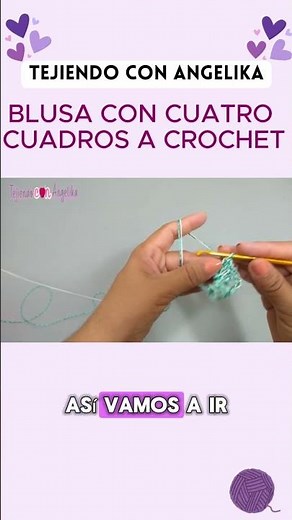 You won't believe how easy this crochet blouse is! Perfect for beginners 💡 #crochet #knitting #easy