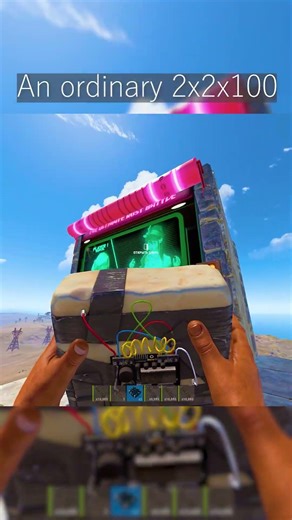 Default 2x2x100 Base Tutorial in Rust 🚆💣 Train Raid! - RUST / РАСТ