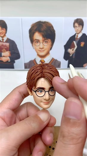 40K views · 541 reactions | Sculpting a Stunning Harry Potter portrait in clay! | Clayartisanjay | Facebook