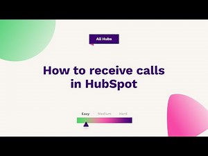 How to receive calls in HubSpot | HubSpot Help