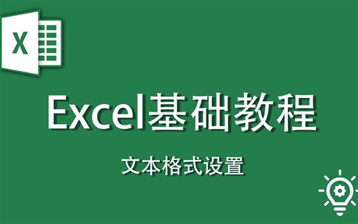 010、Excel文本格式设置