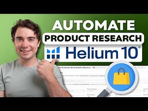 How to Automate Amazon Product Research with Helium 10 | Full Step-by-Step Tutorial