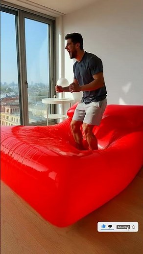 I Jumped on a Strawberry & Jelly Bed 🍓🫧 | The Splash Was Epic!