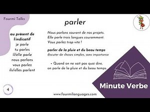 Minute Verbe - Le verbe PARLER | Episode 4