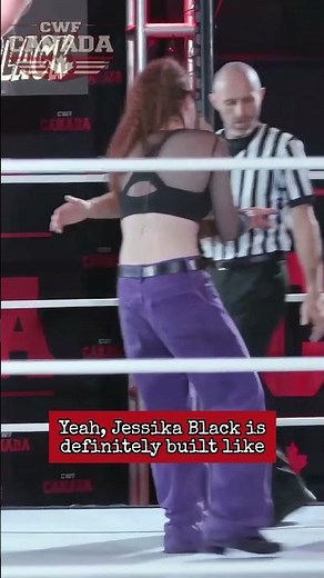 Jessika Black is one of Quebec's FINEST! #cwfcanada
