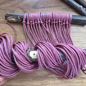 Easy Macrame Photo Frame Wall Hanging Tutorial | Home Decor Ideas | Knitting Hobby