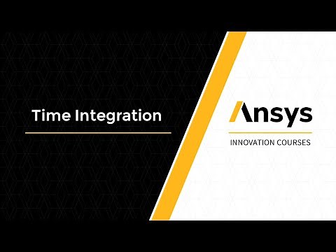 Time Integration — Course Overview