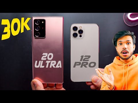 iPhone 12 Pro vs Galaxy Note 20 Ultra * 2nd Hand Flagship Fight *