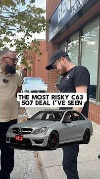 2015 Mercedes-Benz C63 507 edition with “90,000” kms on it