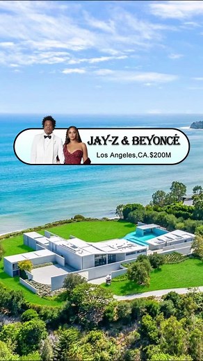 Jay-Z and Beyoncé’s $200 million mansion in L.A#mansion #jayz #beyonce #LA #celebrityhouse
