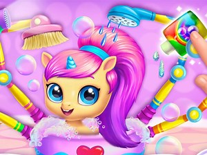 Play Hatch Your Unicorn Idol | Free Online  Games. KidzSearch.com