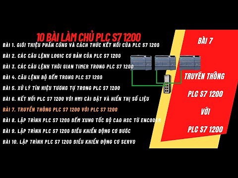 [ S7 1200] Bài 7: Truyền thông Profinet S7 1200 với S7 1200