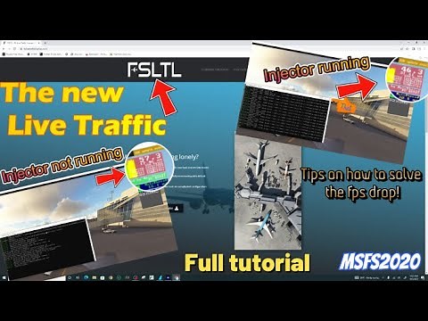 Msfs2020*NEW LIVE TRAFFIC FSLTL Better than AIG? *Full tutorial & Vatsim VMR - Very Easy to setup!