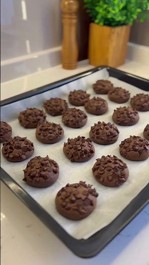 Damla çikolatalı kurabiye tarifi 🍪