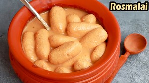 2.7M views · 61K reactions | মাত্র দুটি উপকরন দিয়ে যে কেহই সহজে এই রসমালাই তৈরি করতে পারবে। Rosmalai Recipe - Bengali traditional mishti | Elisa's Cooking Recipes | Facebook