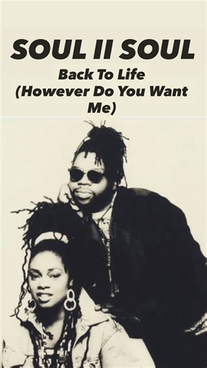 Steven on Instagram: "Back To Life (However Do You Want Me) - SOUL TO SOUL 👑👑 “Back to Life (However Do You Want Me)” is a song by British R&B band Soul II Soul featuring the Reggae Philharmonic Orchestra. It is an alternate version of a song that appears on their secondary debut album, Club Classics Vol. One (1989) (titled Keep On Movin’ in the United States), and was released as its second single on 29 May 1989. “Back to Life” is one of two songs on the album featuring British R&B singer Car