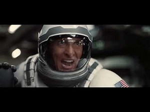 Interstellar “Tidal Wave Full Scene Anne Hathaway, Matthew McConaughey Paramount Movies