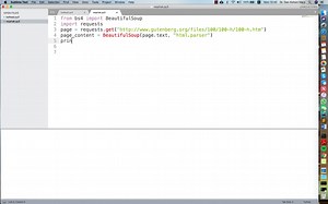 Programming for Digital Humanities, 4ME501, (episode 21, web scraping and parsing)