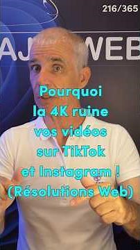 Why 4K Is Ruining Your TikTok and Instagram Videos! (Web Resolutions) 🚫📱 (216/365)