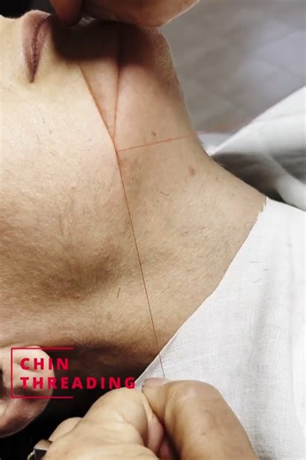 Threading by Leyla | Expert Chin Hair Removal Technique