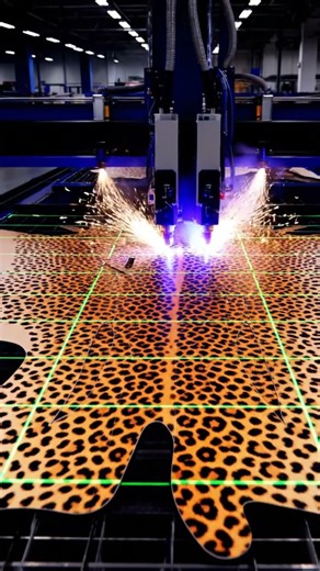 Laser Cutting Leather at 10,000 FPS!