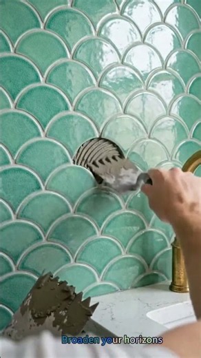Retro wall tile restoration process