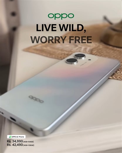 Power meets elegance with the all-new OPPO A5x. Smooth performance, stunning design, and a camera that captures it all. #OPPOLK #OPPOA5x #OPPO #2K25 | OPPO