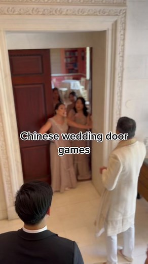 Fun Chinese Wedding Door Games for Grooms