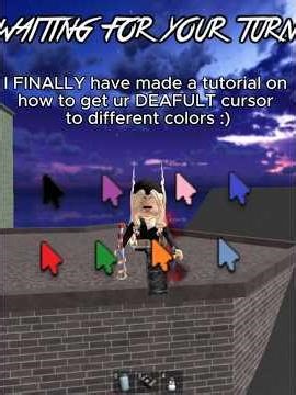 DEAFULT color change CURSOR TUTORIAL