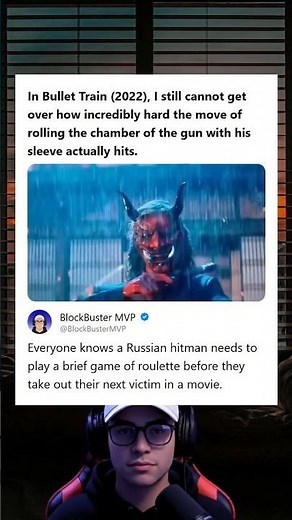 Bullet Train 2022 Hard-Hitting Move of Rolling Gun Chamber With Sleeve