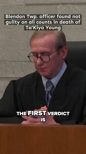 Judge reads verdict in Blendon Twp. officer Connor Grubb's murder trial