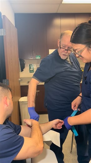 Modern Technology School on Instagram: "🩻💉 This is Medical Assistant & X-ray Instructor, Mike Cost, CRT (F), working alongside his students as they make the transition from Medical Assistant to X-ray Tech in our all-inclusive program. Mike is a USAF Trained Certified Radiologic Technologist, and has over 40 years in Safety Compliance & as a Hospital Radiation Safety Officer. 👨‍🏫 Mike is one of those of instructors who takes pride in working in the trenches, alongside his students, and believ