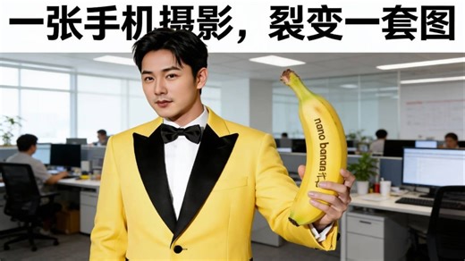 大香蕉二代banana pro 跨境电商行业AI出图神器！绝对降本增效！只需要一张手机摄影图，一键商业级精修！一键穿搭分析！一键裂变分镜！一键产出爆款小红书文案