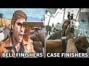 BELL VS CASE - All Finishing Moves Comparison in COD BLACK OPS COLD WAR VS BO6 (2024)