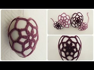 Osterei umhäkeln #2 * DIY * Crochet Ester Egg [eng sub]