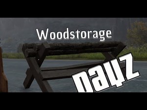 WOOD STORAGE easy and simple build - DayZ