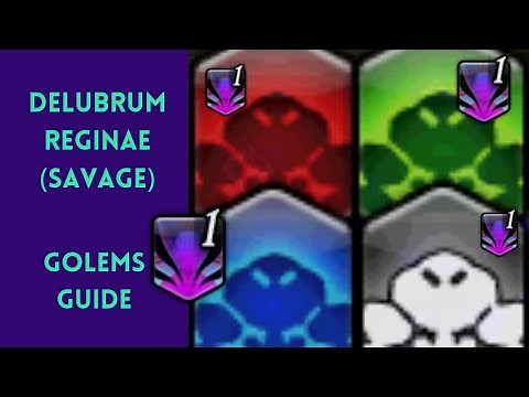 Delubrum Reginae (Savage) Golems Guide [FFXIV] (DRS)