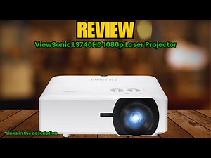 ViewSonic LS740HD Laser Projector Review 🔥 5000 Lumens, 1080p, 30,000 Hr Lamp Life | Best Projector?