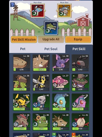 Game: Blade Idle / Upgrading Pet Skills #bladeidle #mobirix #mobilegame #mobilegaming @Blade Idle