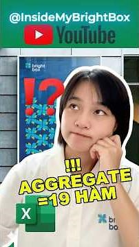 AGGREGATE function in Excel – Solution to calculate correctly even if the data is corrupted!