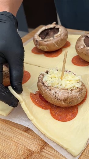 Funghi alla Pizza Pepperoni🍕🍄 | Chefclub Italia